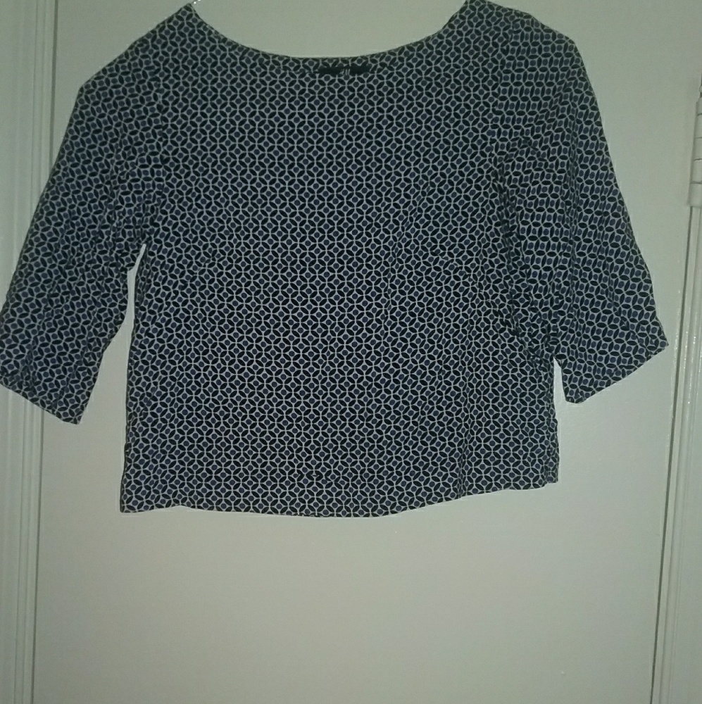 H&M patterned crop top
